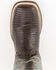 Ferrini Women's Teju Lizard Western Boots - Broad Square Toe, Chocolate, hi-res