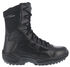 Reebok Women's Rapid Response 8" Work Boots - Round Toe, Black, hi-res