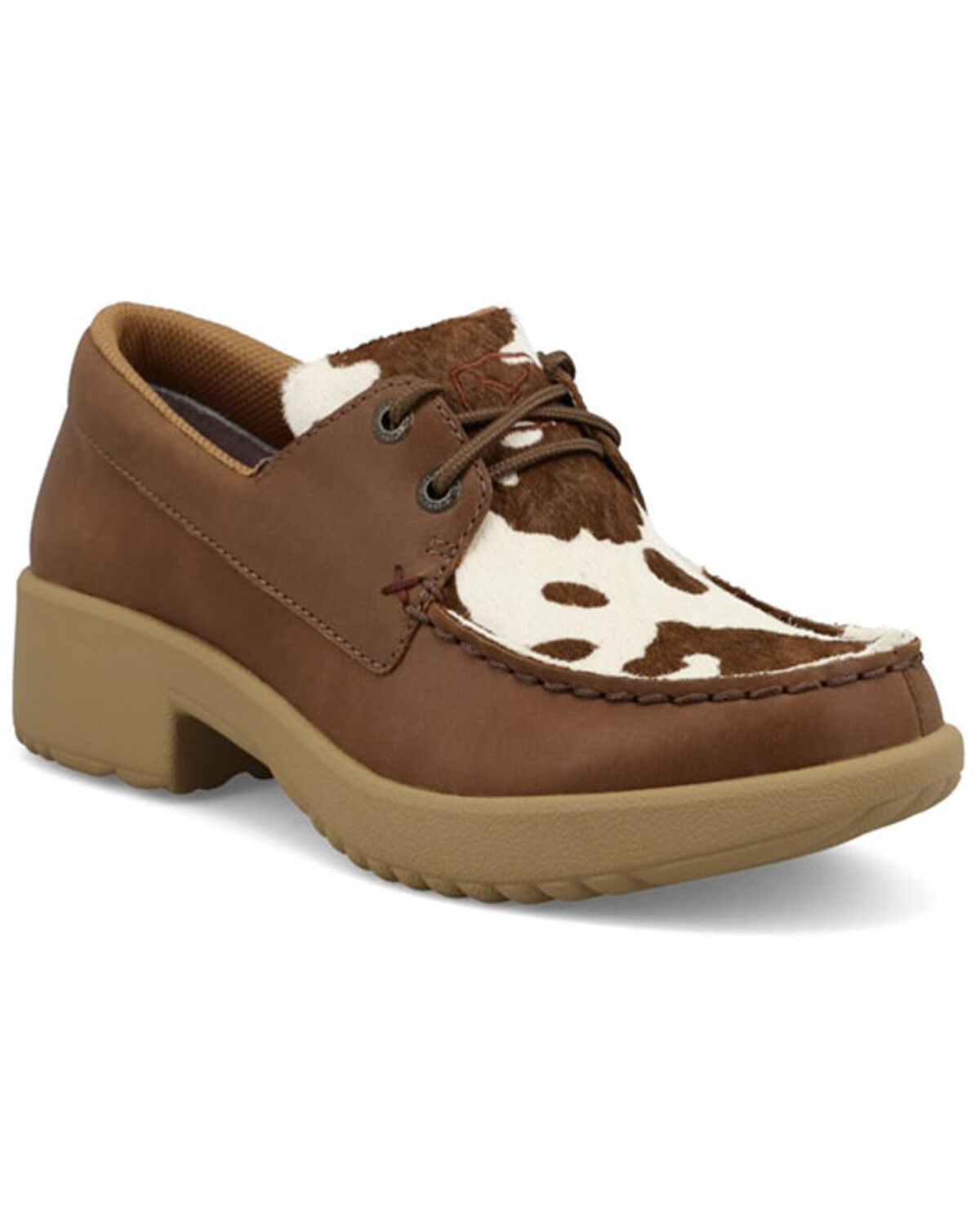 Image #1 - Twisted X Women's Platform Shoes - Moc Toe, Multi, hi-res