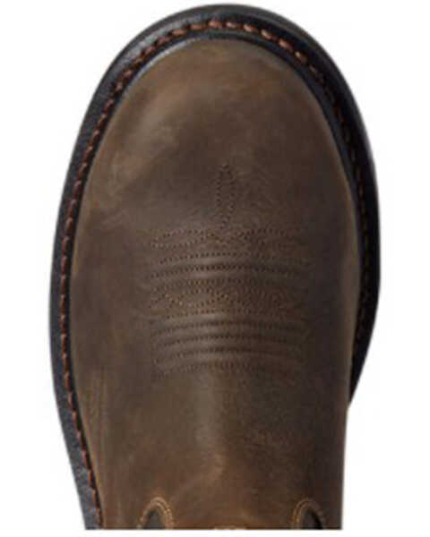 Image #4 - Ariat Men's WorkHog® XT Waterproof Western Work Boots - Composite Toe, Dark Brown, hi-res