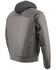 Image #2 - Milwaukee Leather Men's Vented Utility Pocket Concealed Carry Leather Motorcycle Jacket, Black, hi-res