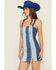 Image #2 - Show Me Your Mumu Women's Coronado Sleeveless Corset Denim Mini Dress, Multi, hi-res