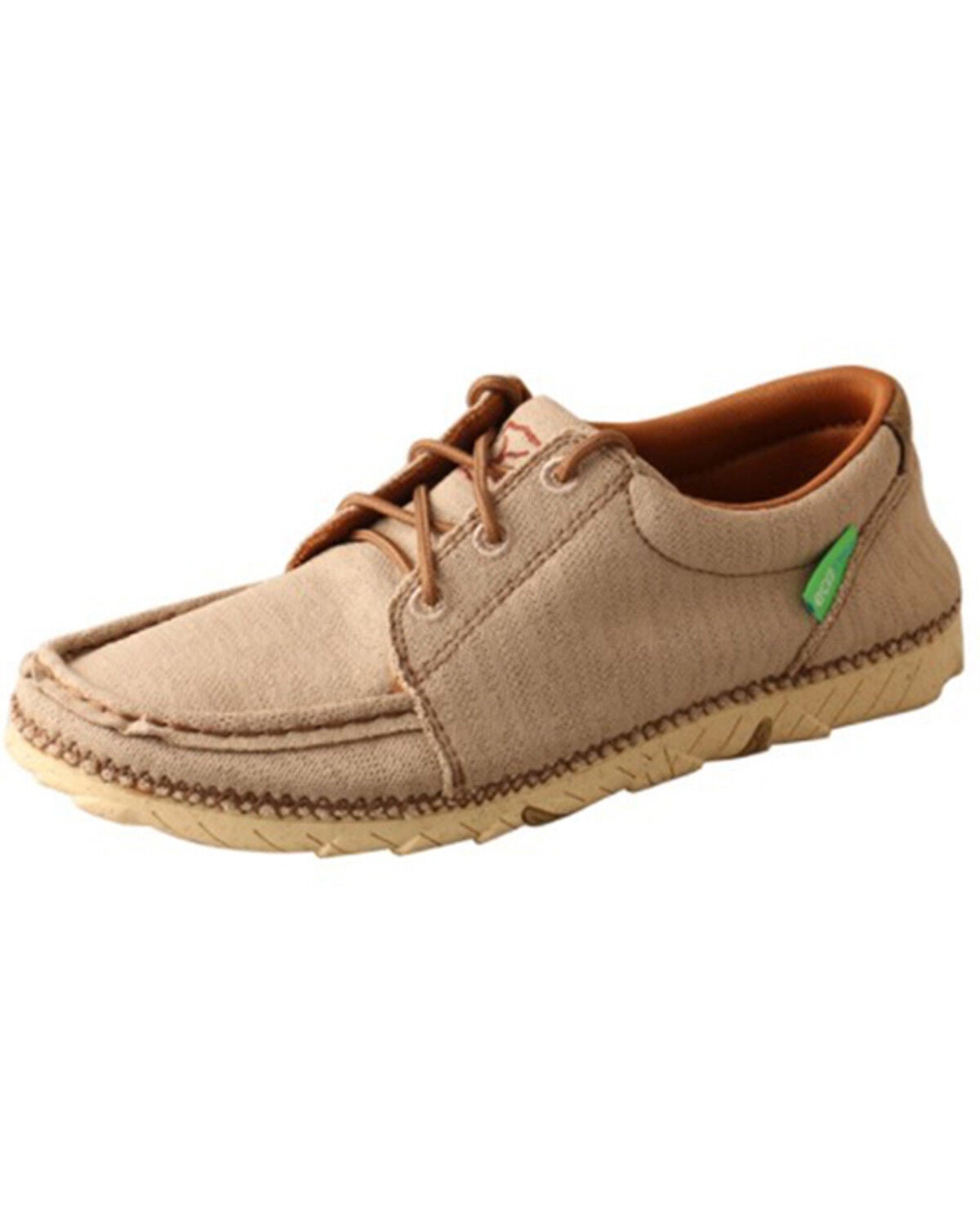 Twisted X Women's Zero-X Casual Shoes - Moc Toe, Beige/khaki, hi-res