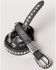 Image #2 - Shyanne Women's Rhinestone Thin Belt, Black, hi-res