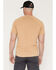 Image #4 - Carhartt Men's Force&reg; Relaxed Fit Short Sleeve Pocket T-Shirt, Sand, hi-res