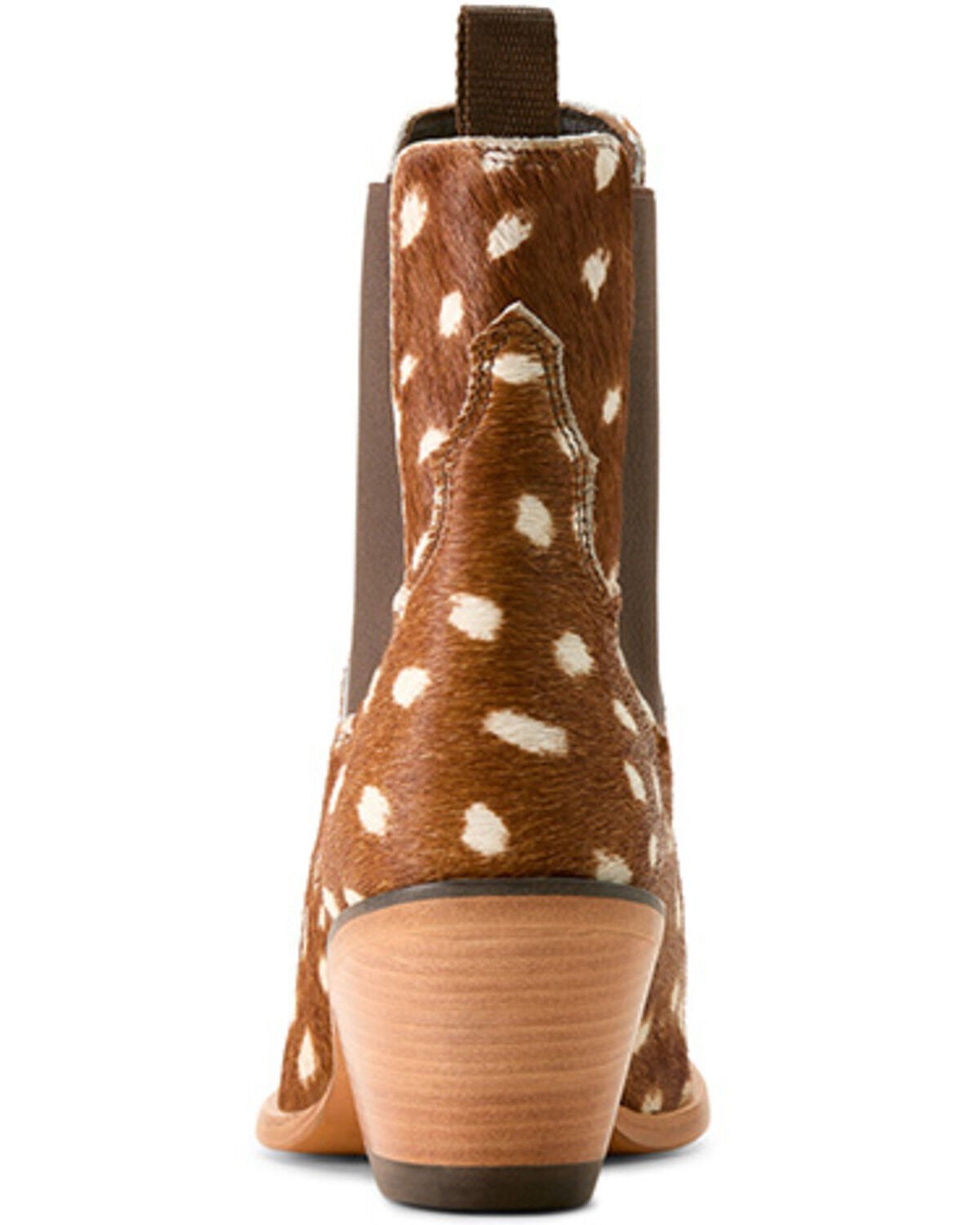 Image #3 - Ariat Women's Shiloh Hairon Deer Print Booties - Round Toe, , hi-res