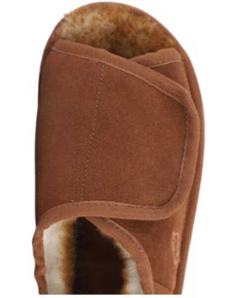 Image #6 - Lamo Footwear Men's Apma Open Toe Wrap Slippers , Chestnut, hi-res