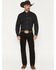 Image #1 - Ariat Men's M4 Hansen Relaxed Bootcut Stretch Denim Jeans, Black, hi-res