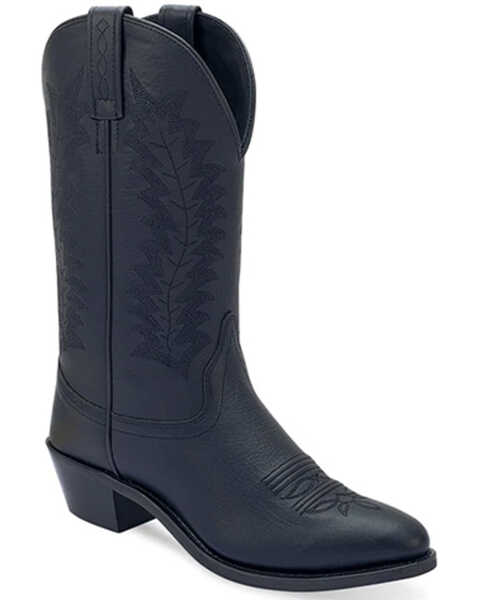 Image #1 - Old West Women's Western Boots - Pointed Toe , Black, hi-res