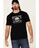 Moonshine Spirit Men's Mezcal Graphic Short Sleeve T-Shirt , Black, hi-res