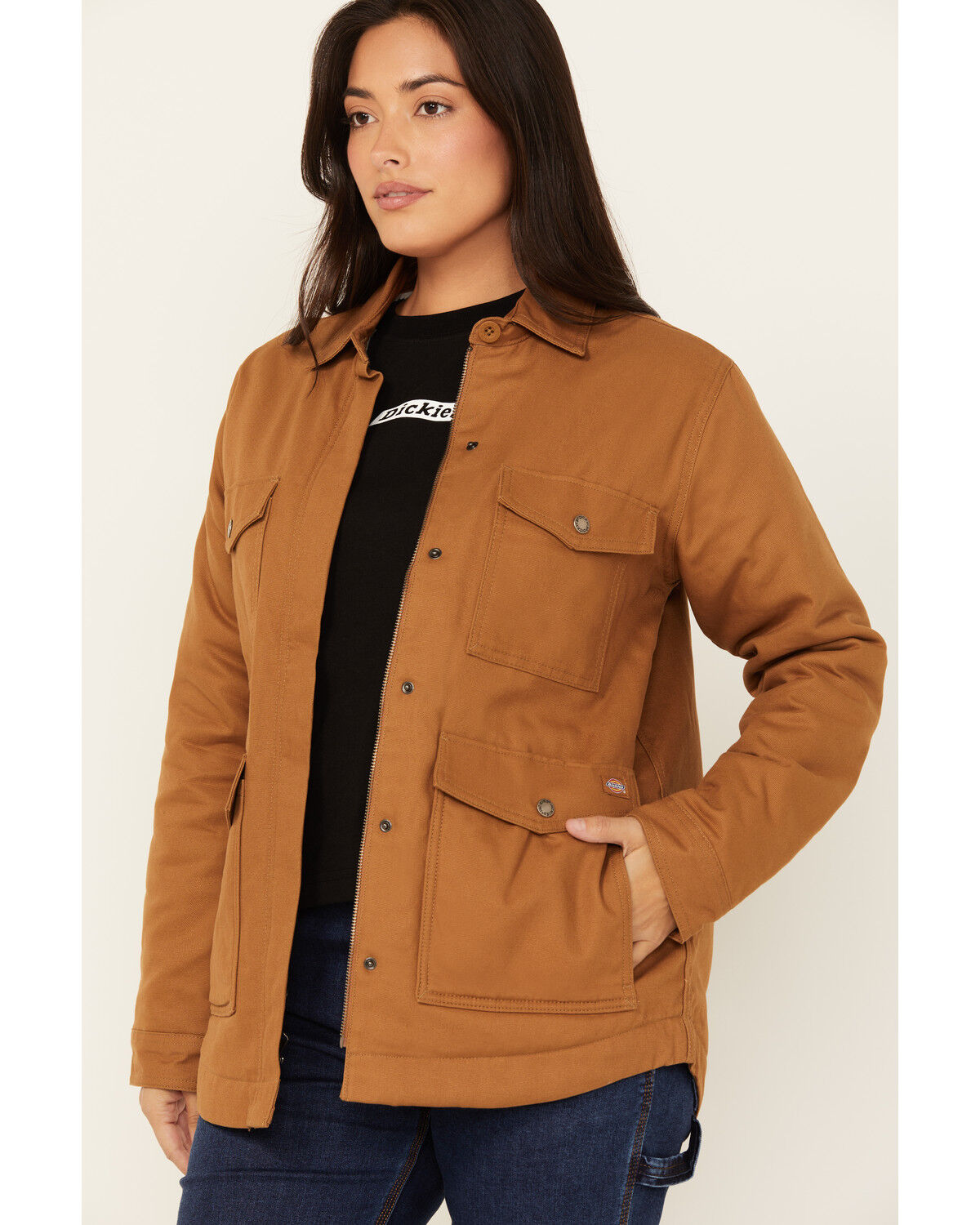 Image #2 - Dickies Women's Chore Coat, , hi-res