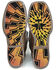 Image #2 - Tin Haul Men's Lightning Bolt Western Boots - Broad Square Toe, Brown, hi-res