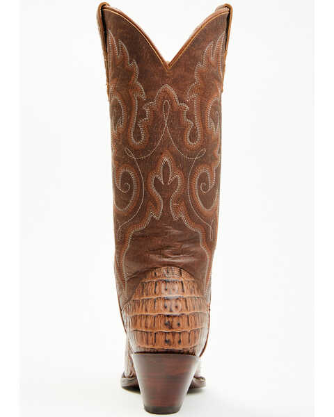 Image #5 - Shyanne Women's Aurelia Exotic Caiman Western Boots - Pointed Toe , Brown, hi-res