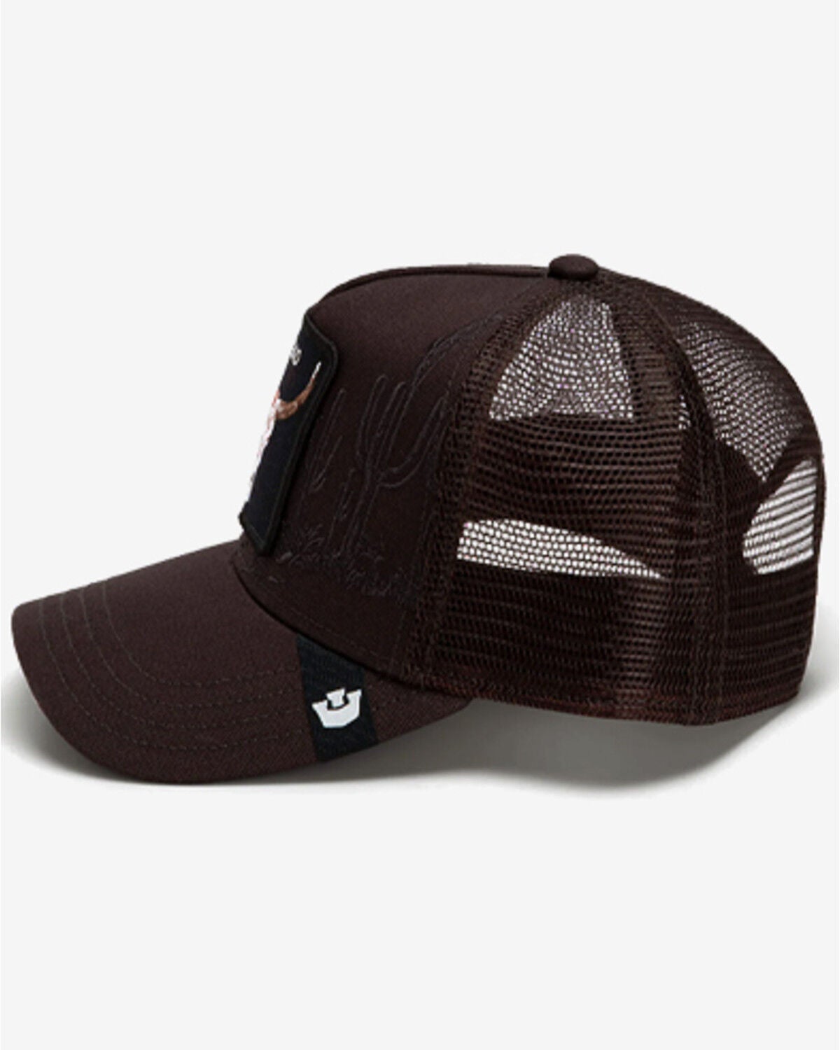 Image #3 - Goorin Bros Men's Badlands Skull Ball Cap, Brown, hi-res