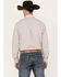 Image #4 - Cinch Men's Geo Print Button-Down Long Sleeve Western Shirt, White, hi-res