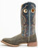 Image #3 - Laredo Men's Peete Western Boots - Broad Square Toe , Grey, hi-res