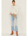 Image #2 - Cleo + Wolf Women's Boxy Floral Pocket Long Sleeve Cropped Long Sleeve, , hi-res