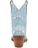 Image #5 - Dingo Women's Sweetheart Embroidered Booties - Round Toe, Blue, hi-res