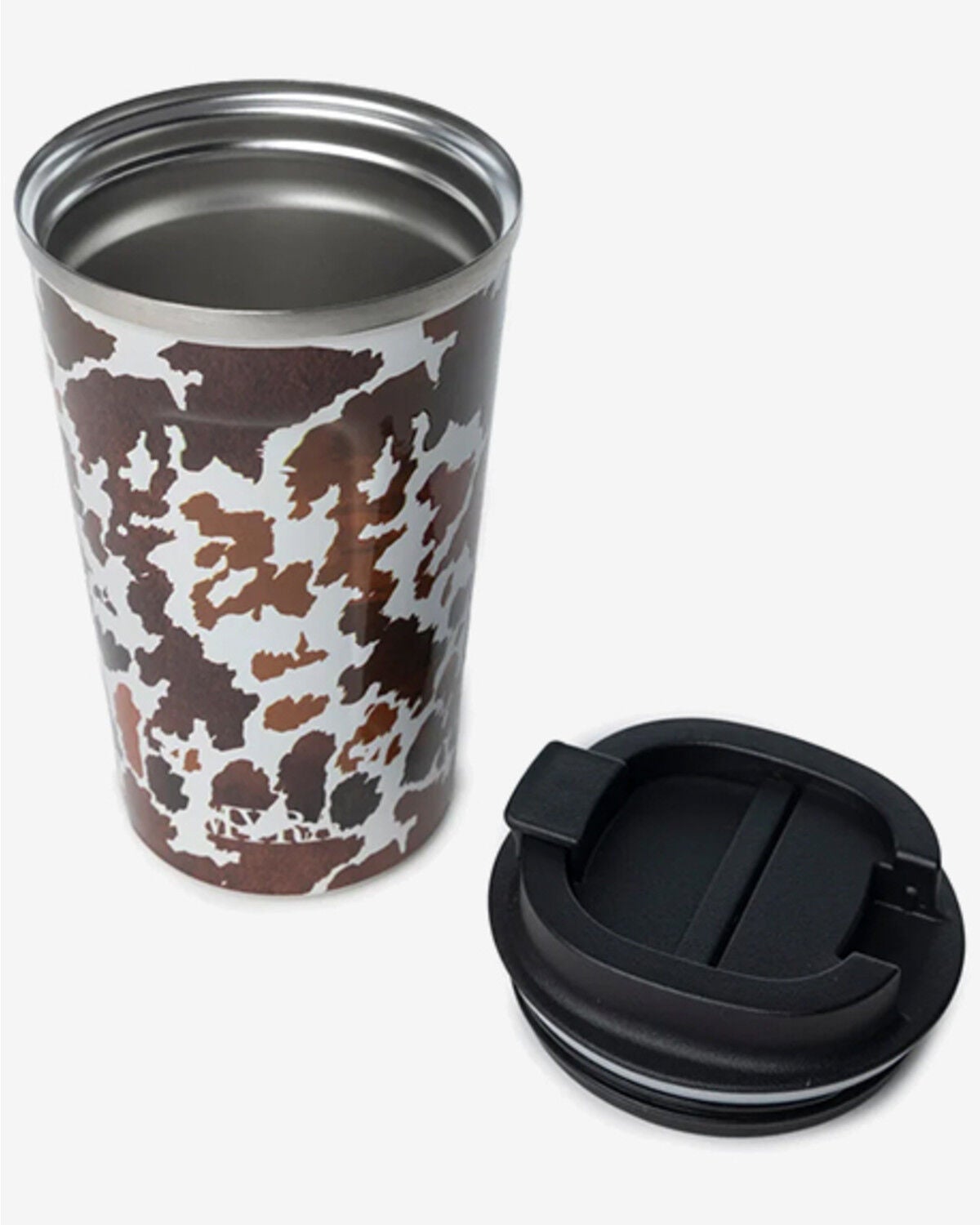 Image #2 - Myra Bag Western Trail Brew Stainless Steel Mug, Brown, hi-res