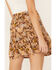 Image #3 - Z&L Women's Floral Tiered Mini Skirt, , hi-res
