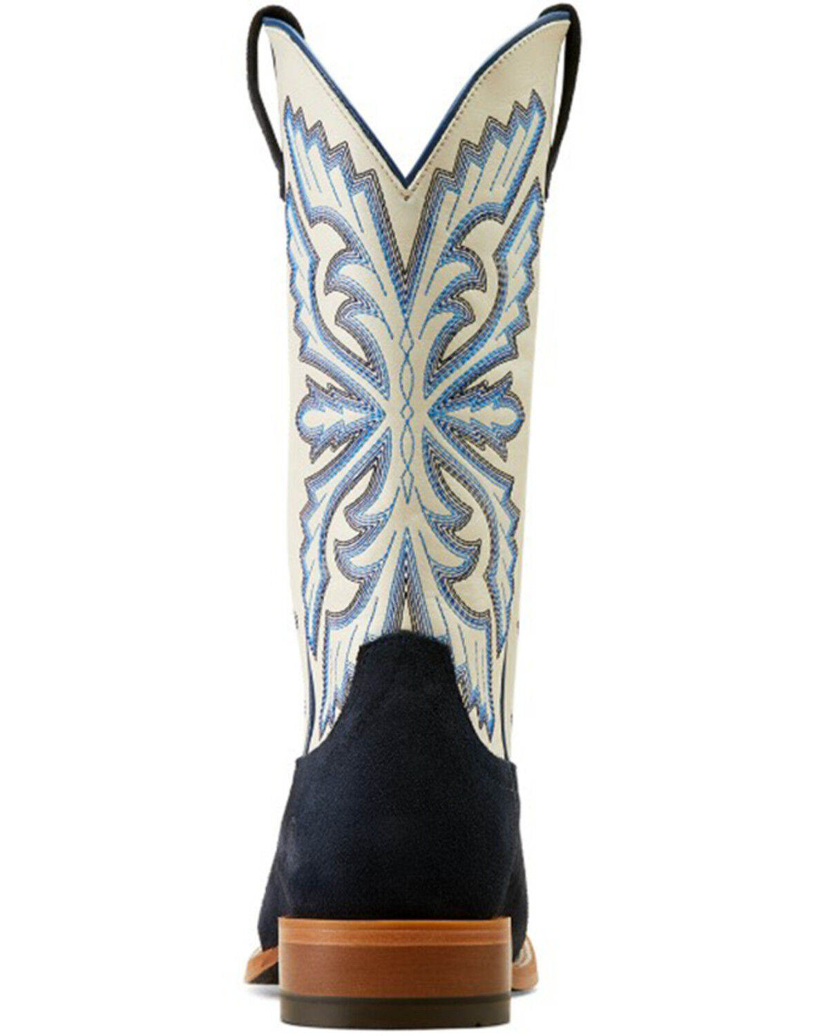 Image #3 - Ariat Men's Sting Roughout Western Boots - Broad Square Toe, Blue, hi-res