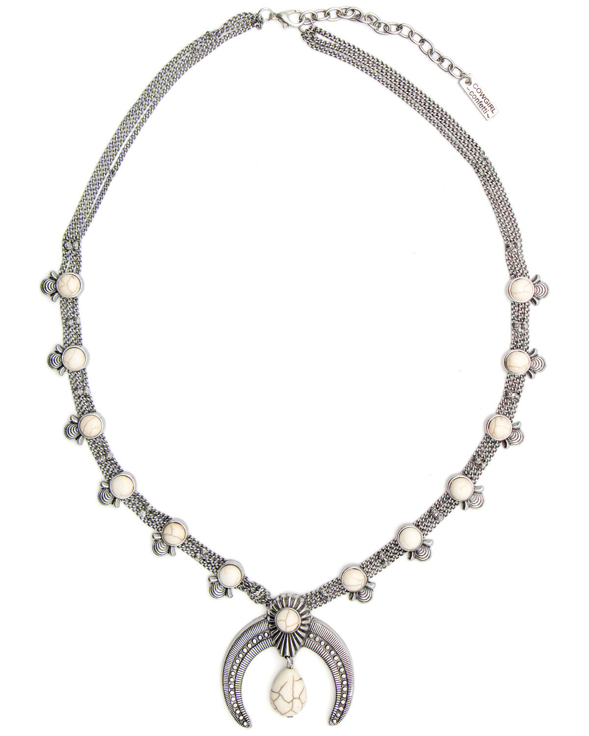 Image #2 - Cowgirl Confetti Women's Lovelier Than Ever Necklace, Silver, hi-res