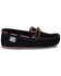 Image #1 - Cloud Nine Women's Sheepskin Moccasins 2, Black, hi-res