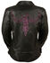 Image #3 - Milwaukee Leather Women's Concealed Carry Embroidered Phoenix Leather Jacket - 5X, , hi-res