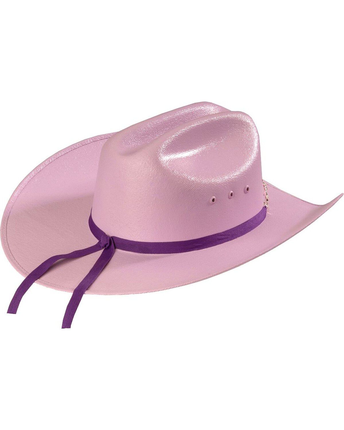 Image #2 - M&F Western Girls' Tiara Canvas Cowboy Hat, , hi-res