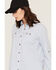 Image #2 - Ariat Women's Rebar Made Tough 360 Airflow DuraStretch Long Sleeve Button-Down Work Shirt, Light Blue, hi-res