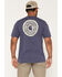 Image #1 - Carhartt Men's  Camo License Plate Short Sleeve Graphic Work T-Shirt, Navy, hi-res