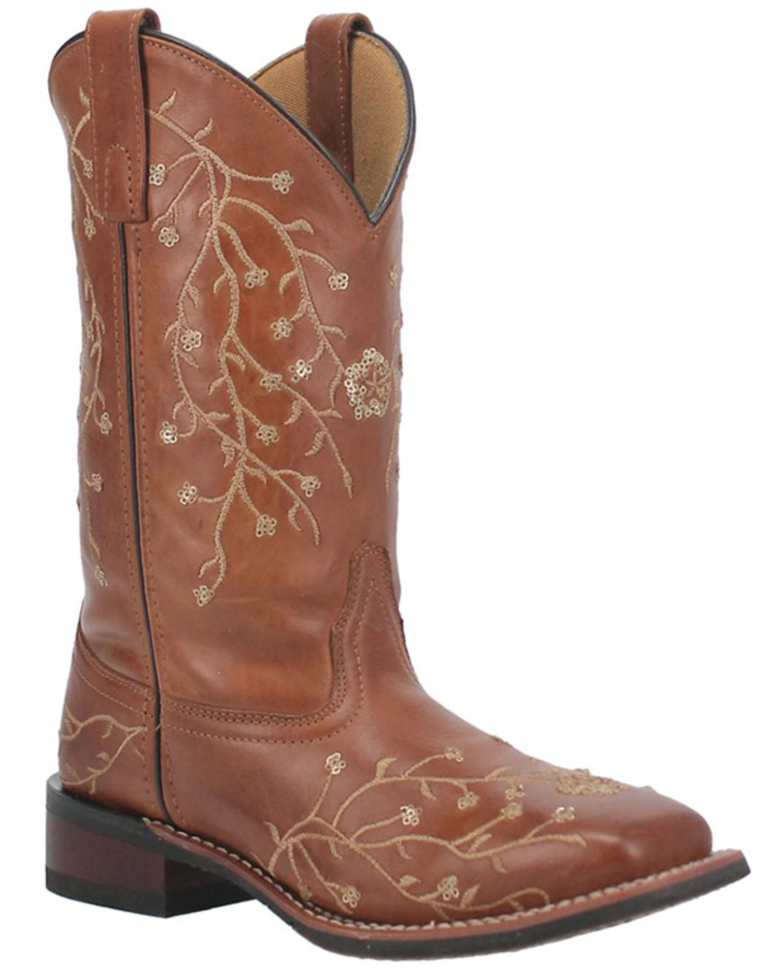 Embellished cowgirl boots top