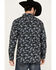 Image #4 - Moonshine Spirit Men's Kaanapali Floral Print Long Sleeve Snap Western Shirt, Black, hi-res