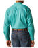 Image #2 - Ariat Men's FR Favoc Long Sleeve Snap Work Shirt, Turquoise, hi-res