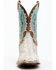 Dan Post Men's Natural Back Cut Python Exotic Western Boots - Broad Square Toe , Multi, hi-res