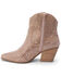 Image #3 - Matisse Women's Harlow Western Fashion Booties - Pointed Toe, Rose Gold, hi-res