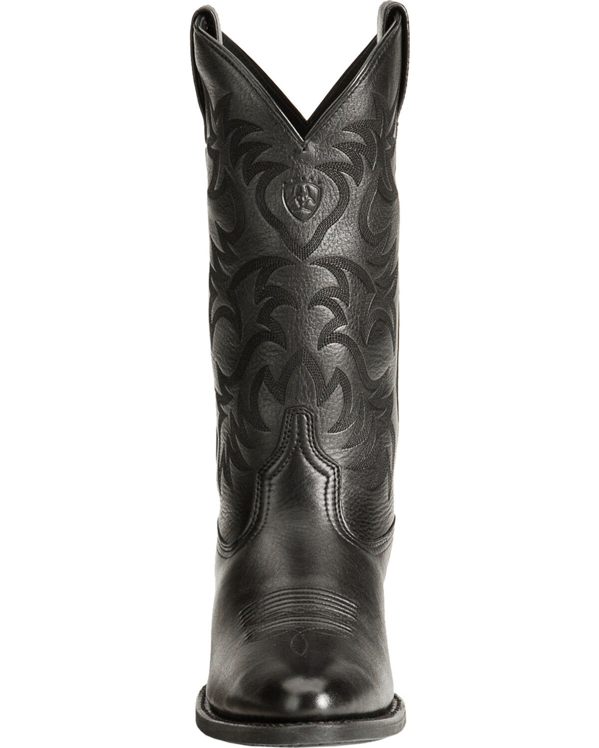 ariat black leather boots