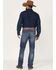 Image #3 - Wrangler 20X Men's 42 Vintage Trail Ride Slim Fit Bootcut Stretch Jeans, Medium Wash, hi-res