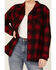 Image #2 - Pendleton Women's Buffalo Plaid Long Sleeve Button Down Boyfriend Flannel Shirt , , hi-res