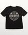 Image #1 - Cody James Toddler Boys' Rock n' Roll Short Sleeve Graphic T-Shirt , Black, hi-res