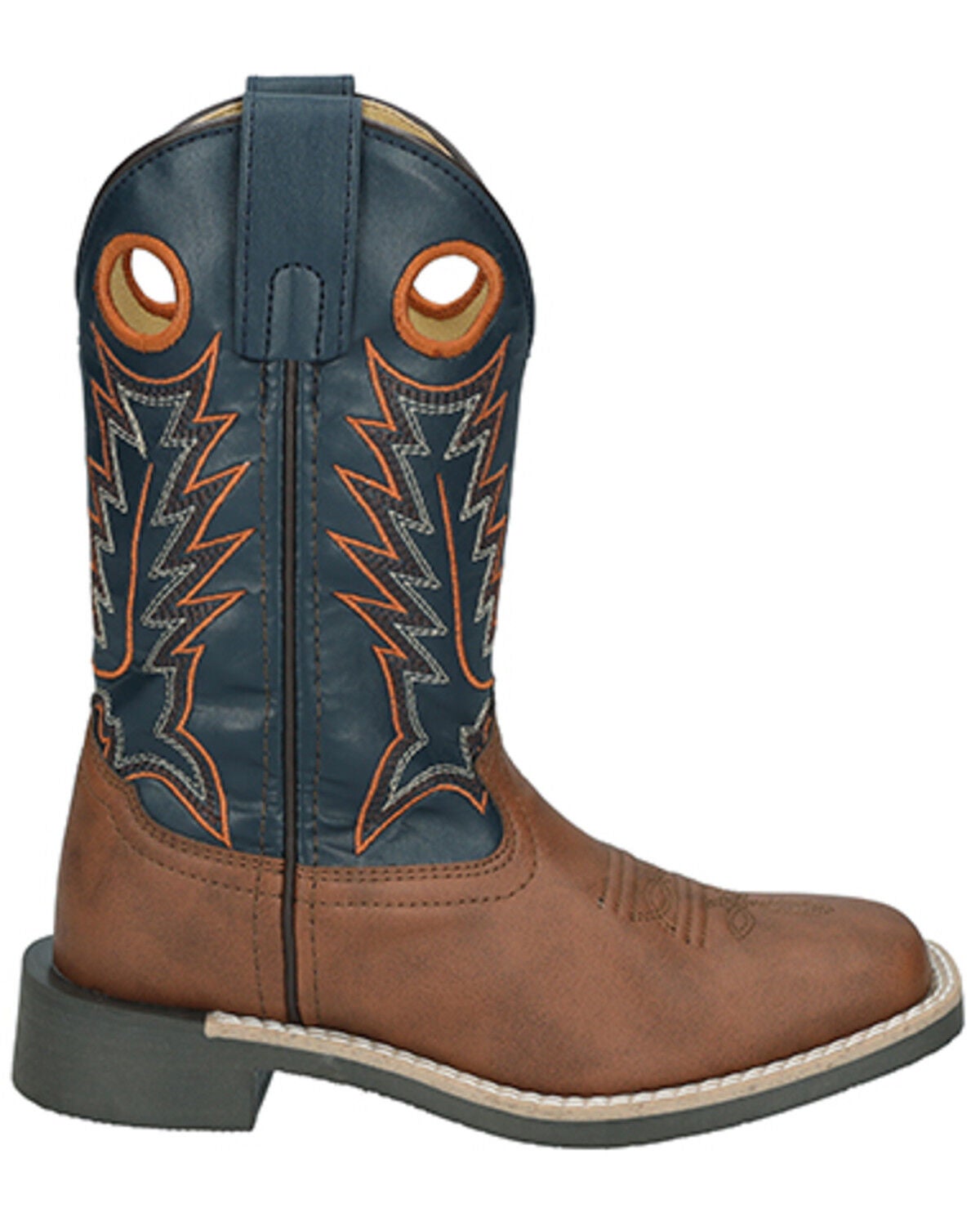 Smoky Mountain Boys' El Paso Western Boots Broad Square Toe