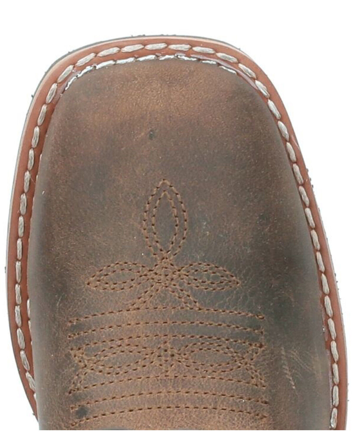 Image #2 - Smoky Mountain Boys' Logan Western Boots - Square Toe, Brown, hi-res
