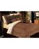 Image #1 - HiEnd Accents Barbed Wire Embroidery Bed In A Bag Set - Twin Size, Dark Brown, hi-res
