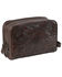 Image #2 - STS Ranchwear By Carroll Men's Westward Double Zip Shave Kit, Chocolate, hi-res