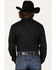 Image #4 - Kimes Ranch Men's Blackout Solid Long Sleeve Snap Western Shirt, Black, hi-res