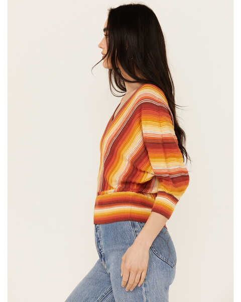 Image #2 - Shyanne Women's Dolman Sweater , Orange, hi-res