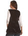 Image #3 - Tesoro Moda Women's Black Faux Fur Vest, , hi-res