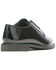 Image #4 - Bates Men's Sentry High Gloss Lace-Up Work Oxford Shoes - Round Toe, Black, hi-res
