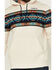 Image #3 - RANK 45® Men's Sworn Border Print Hooded Sweatshirt , Ivory, hi-res