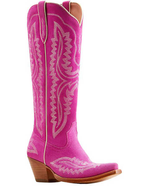 Image #1 - Ariat Women's Casanova Western Boots - Snip Toe , Pink, hi-res